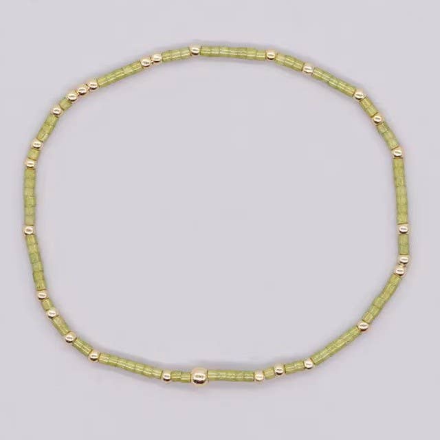 BOHO COLORFUL BALL BEADED BRACELET | 40B5178: MULTI