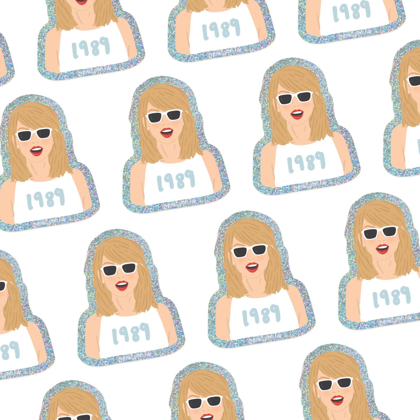 TS 1989 Glitter Sticker