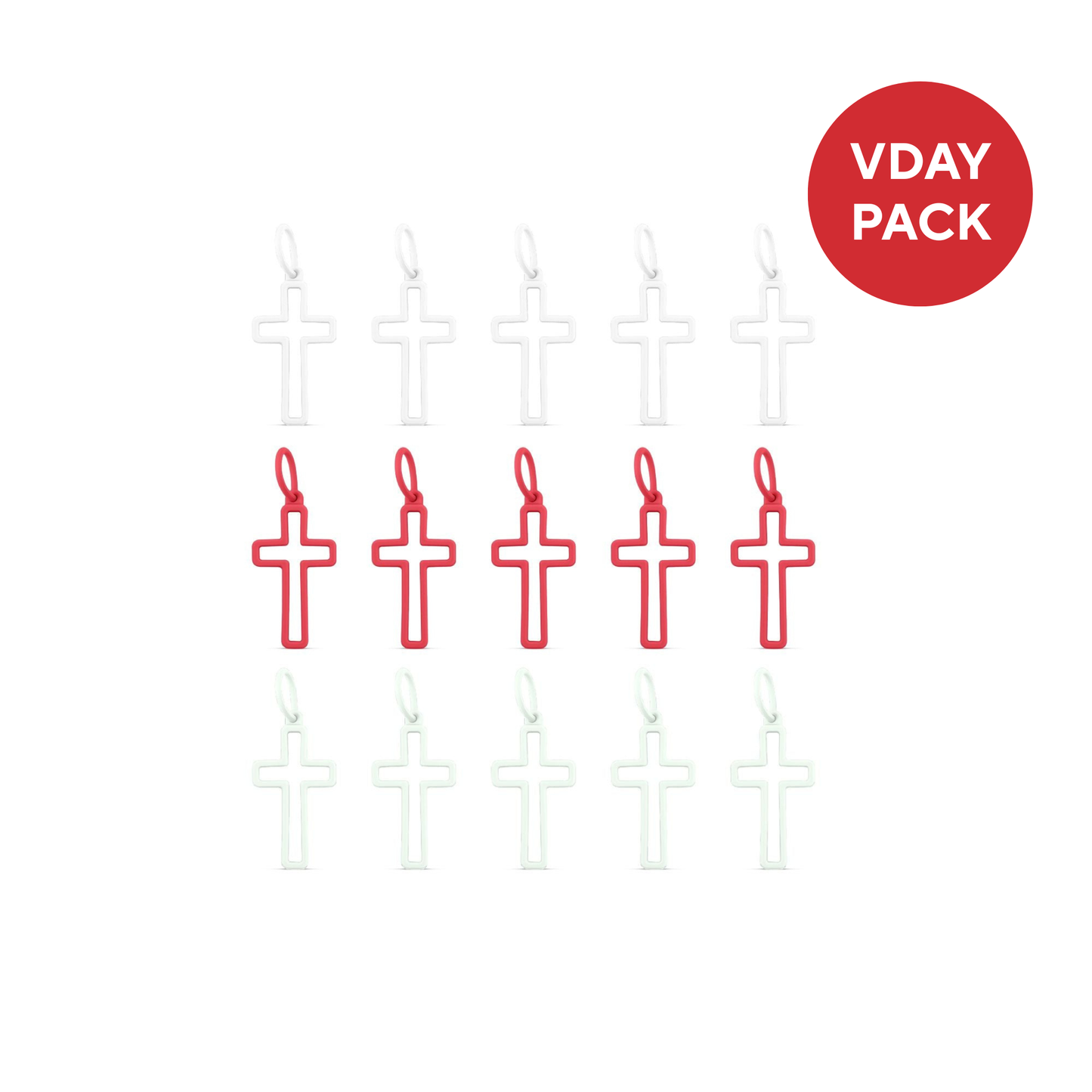 Cross Charm: Glory (15 pack)