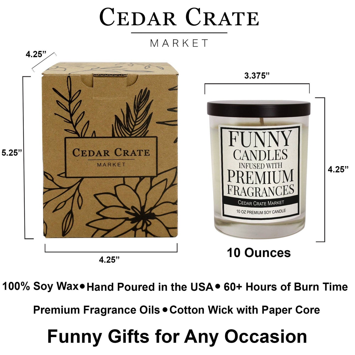 Crap… It Turns Out This Is My Circus White Candle | Mom Gift