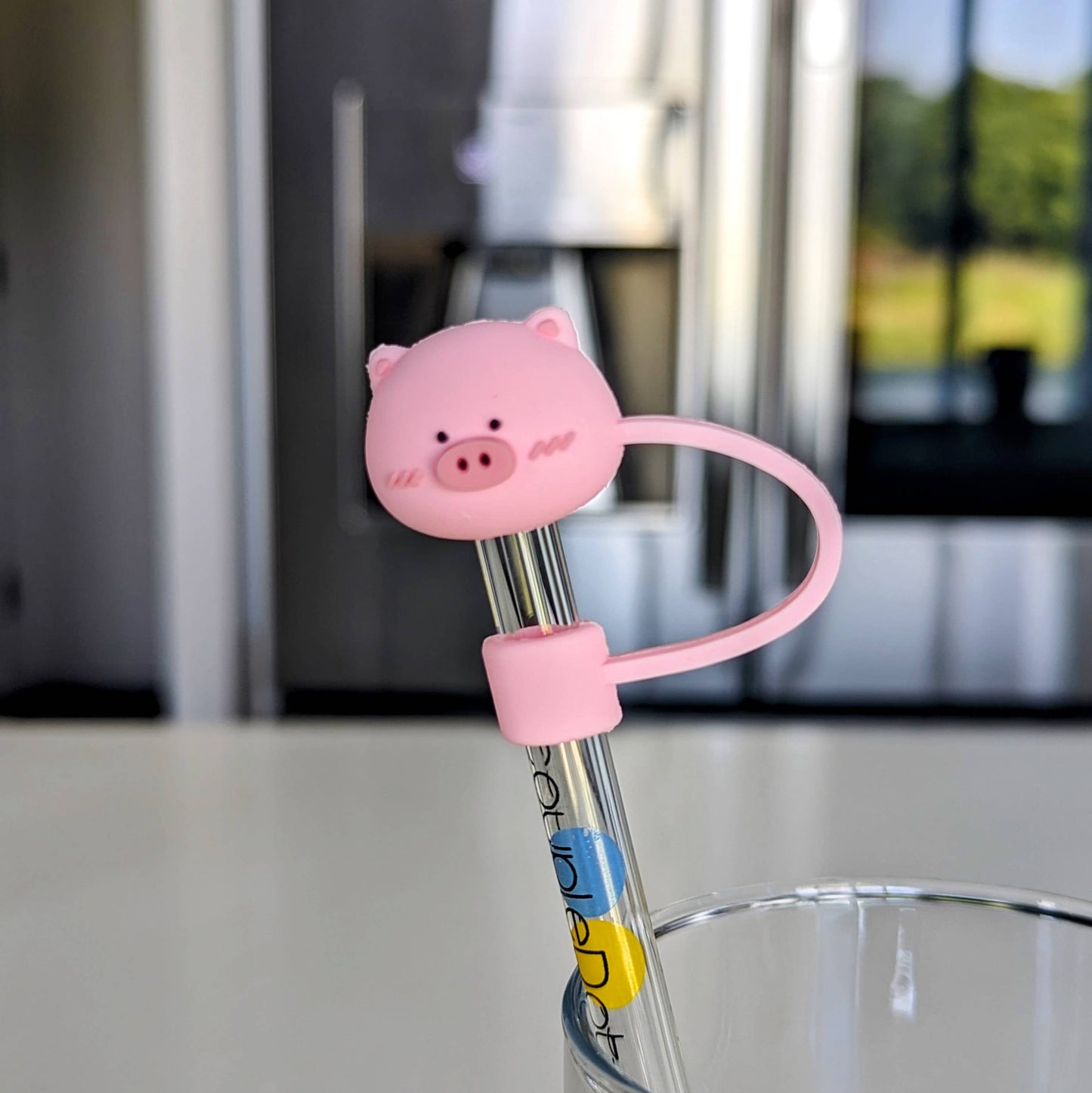 Straw Covers - Cute Animals | Piggy