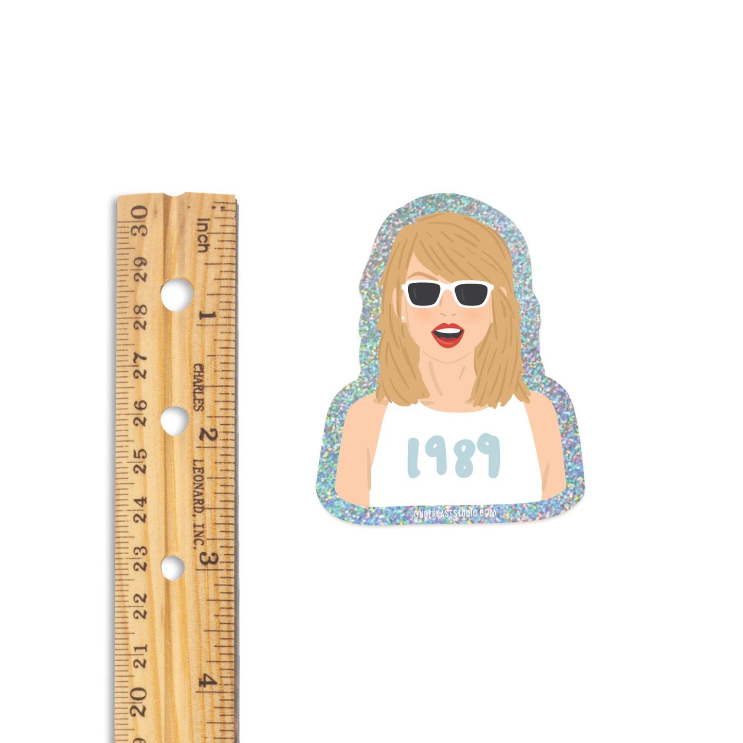 TS 1989 Glitter Sticker