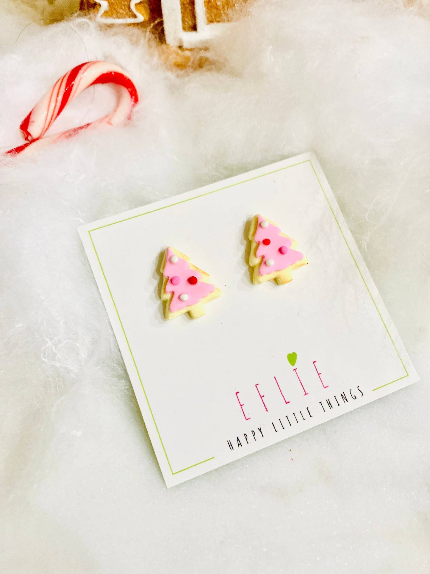 Christmas Tree Sugar Cookies Holiday Stud Earrings: I Want Them All!