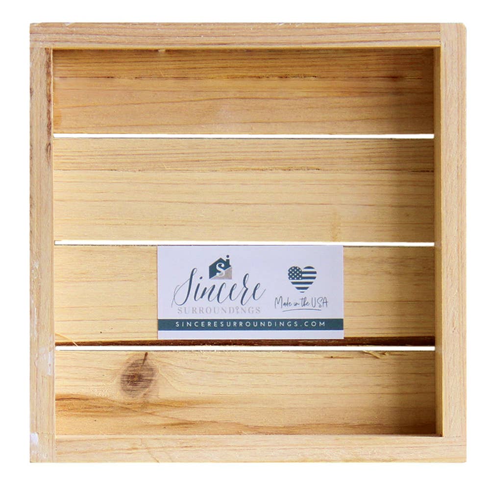 Ducks Not In Row - Perfect Pallet Petites: 6" x 6" x 1"