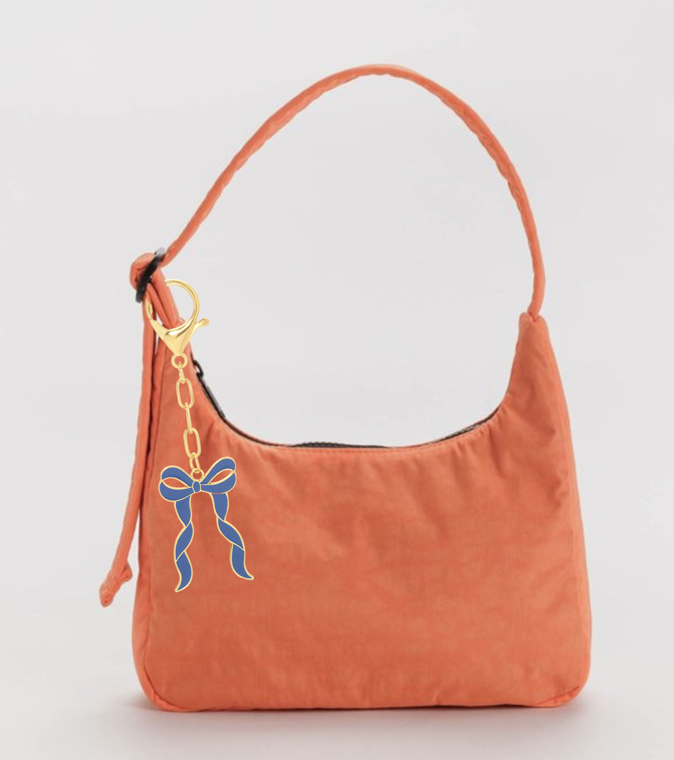 Enamel Bag Charm - Bow