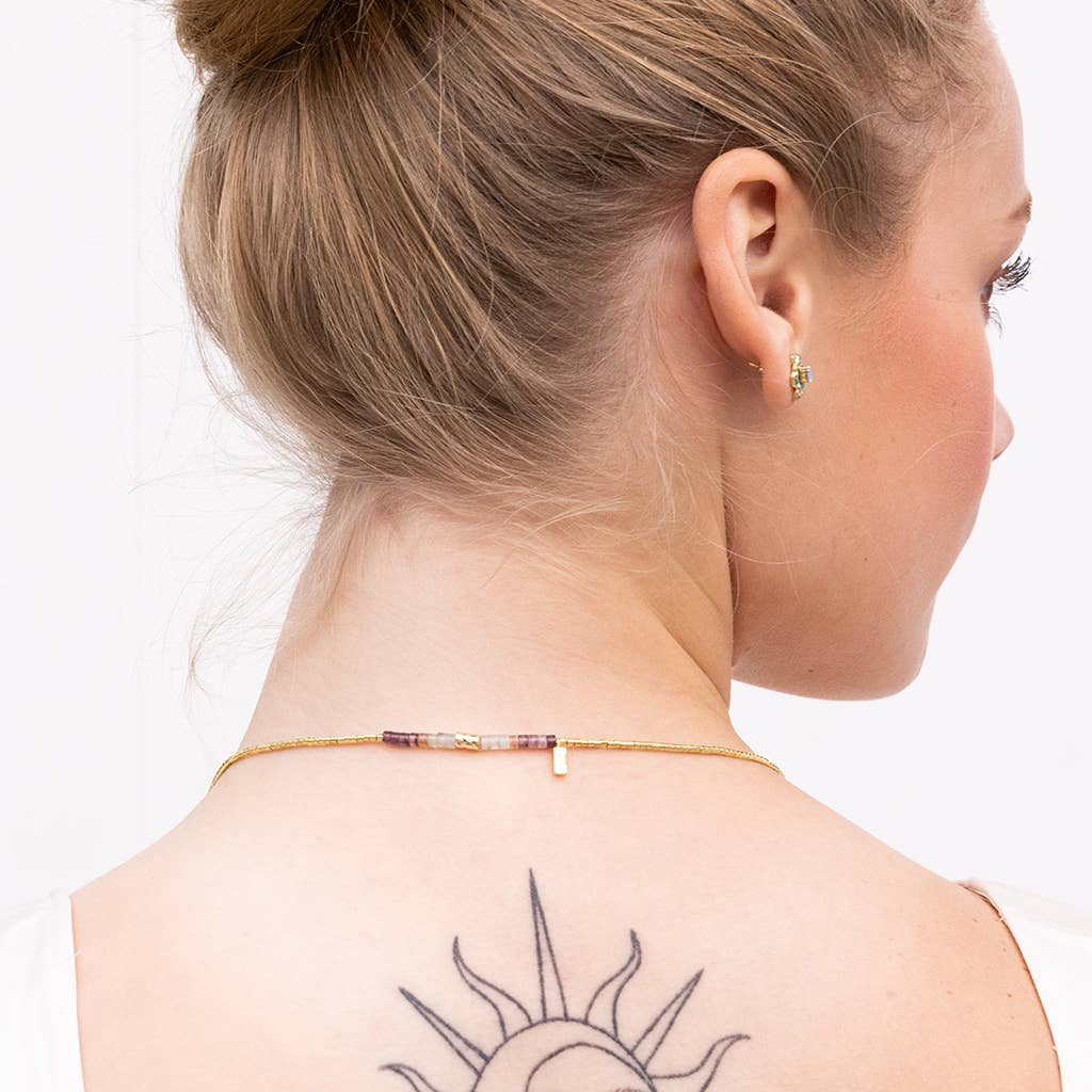 Ombre Stone Wrap - Twilight/Gold
