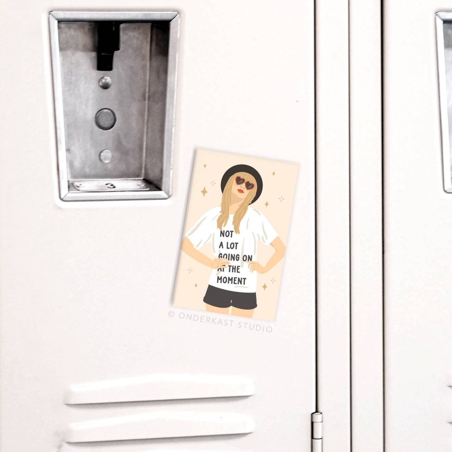 TS Red Refrigerator Magnet