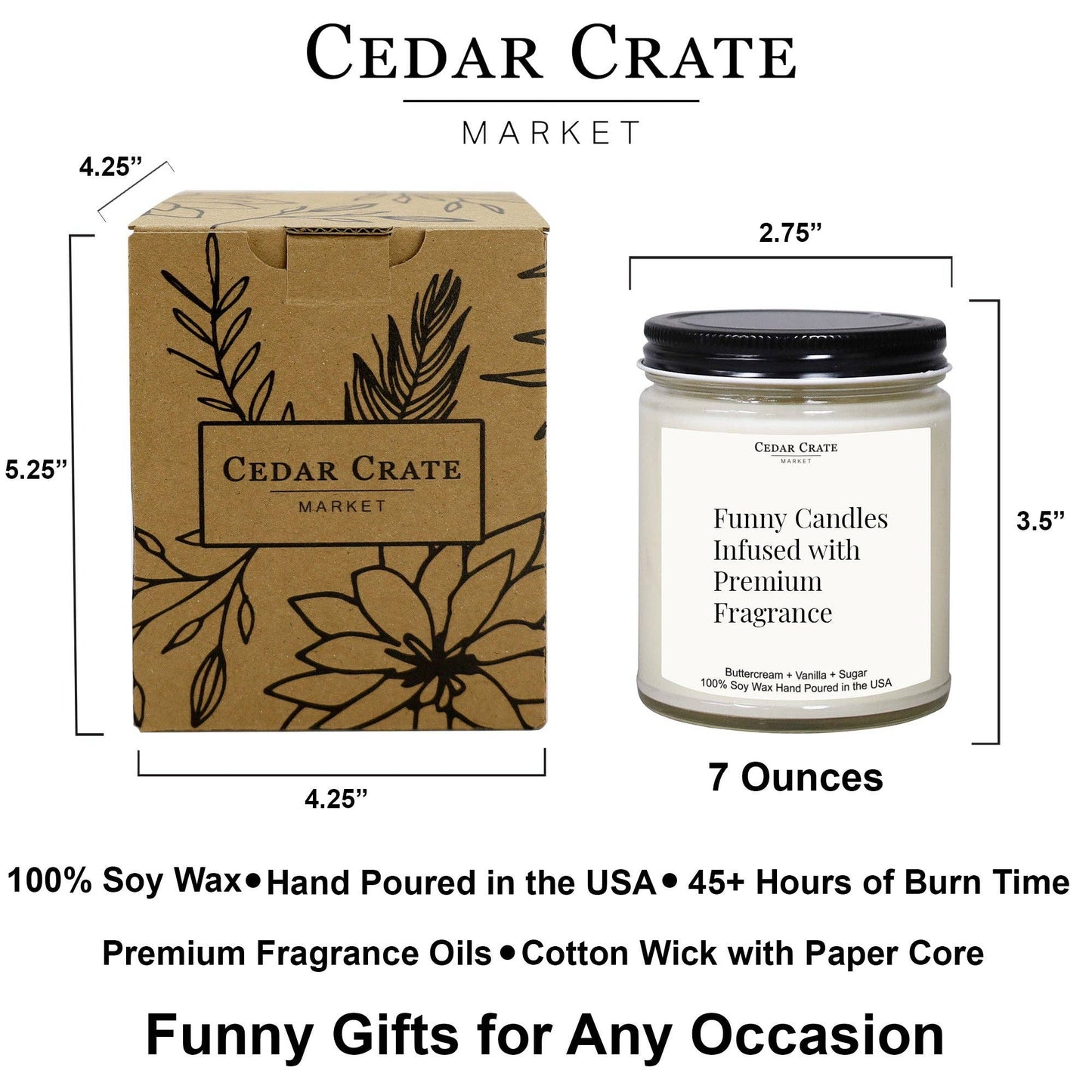 Funny Friends Candle | Punch A Bitch For You | Soy Candle