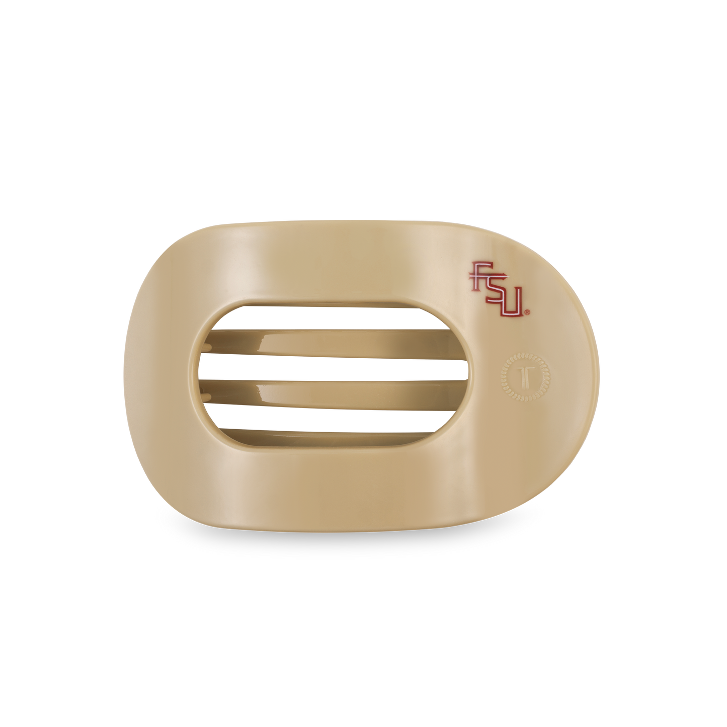 Round Flat Hair Clip | Med. | Florida State Univ.