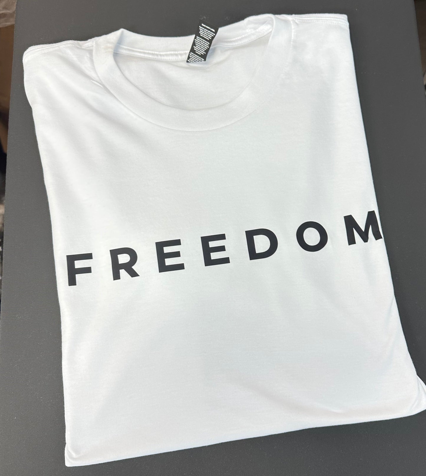 Freedom With Flag On Left Sleeve