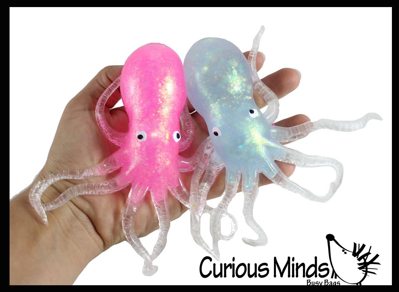 1 Gooey Gel Filled Octopus Fidget Stress Toy - Soft Squishy