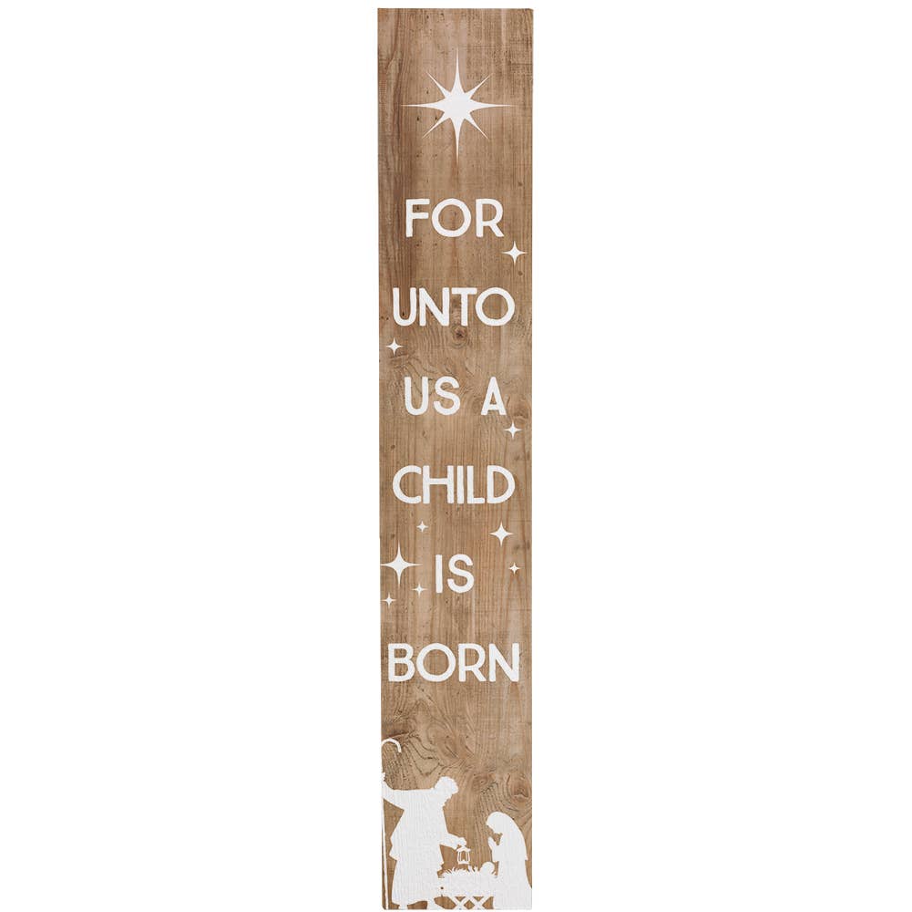 Child Is Born Wood - Porch Boards