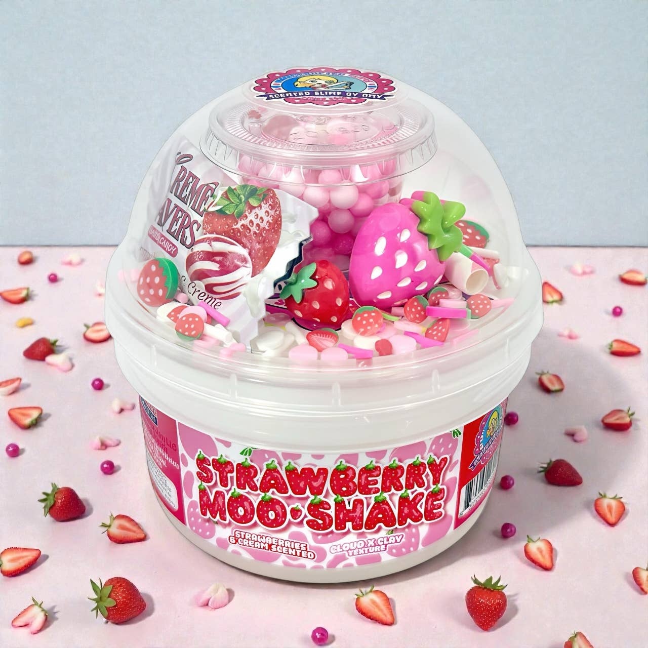 Strawberry Moo-Shake Slime