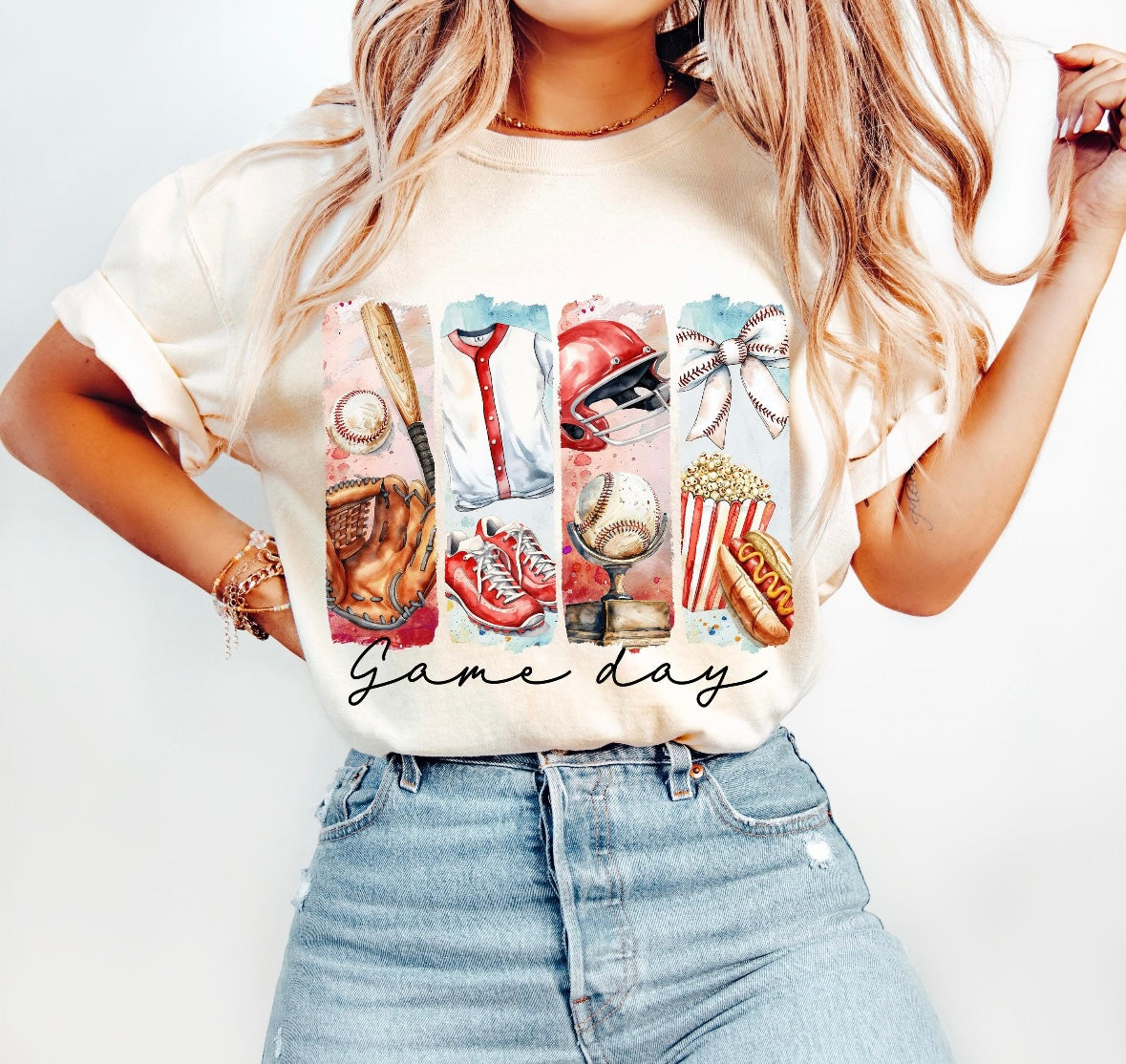 Game Day Retro -Baseball Coquette