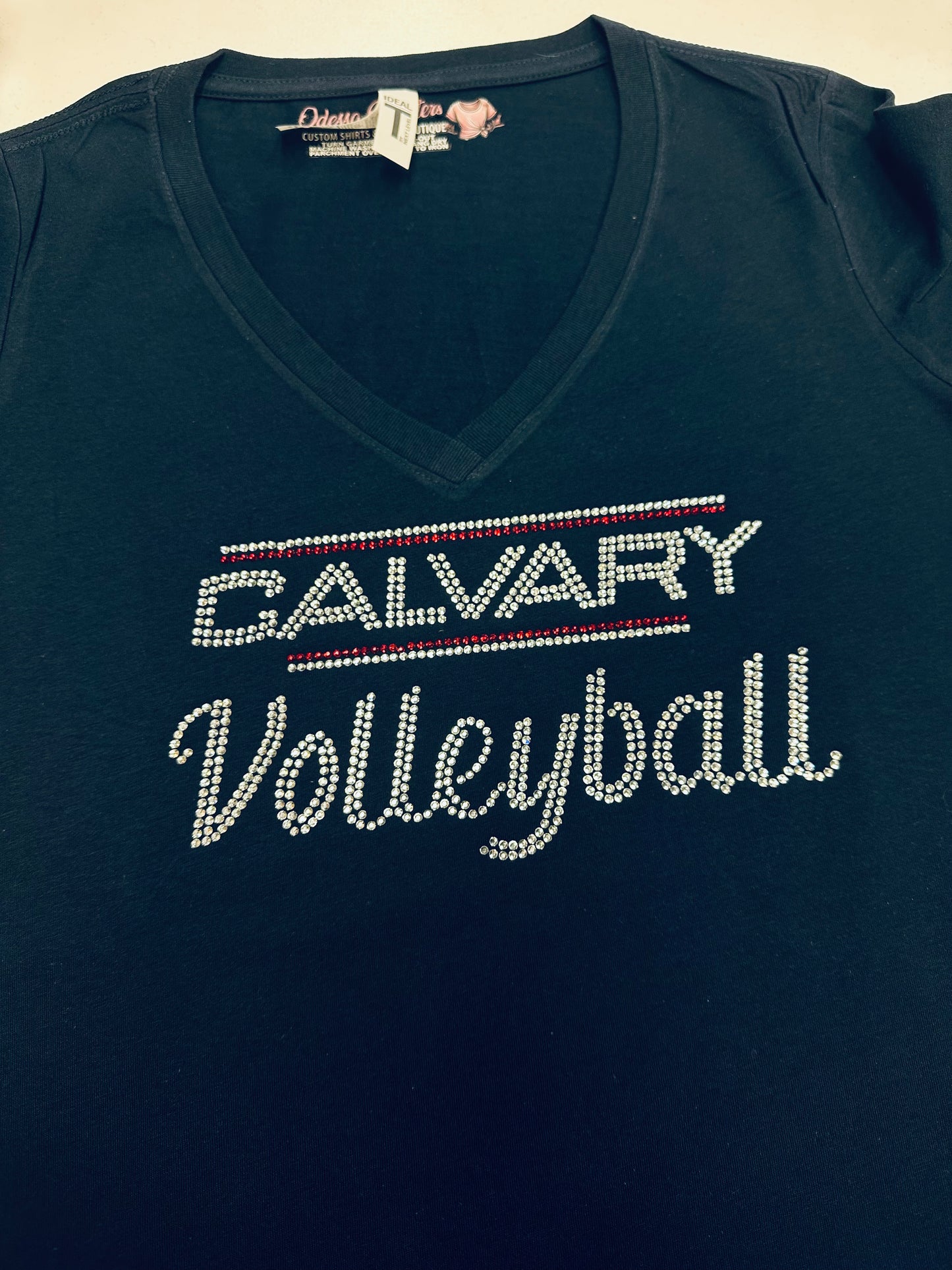 Calvary Christian Volleyball “Bling” Shirts