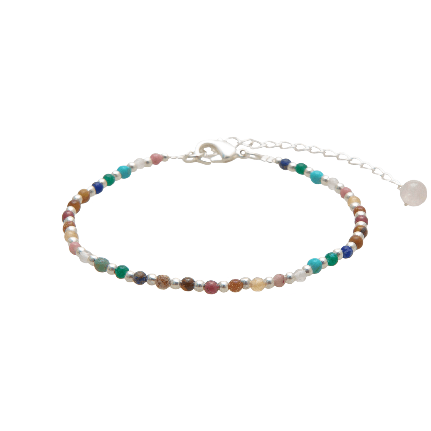 Master Healer 2mm Metal Accent Healing Bracelet: Gold