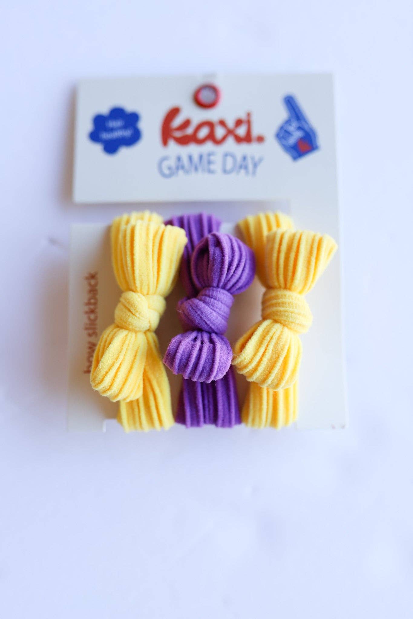 GAMEDAY TEAM PACKS BOW SLICK BACK PONYTAILS (PACK OF 3): FLORIDA