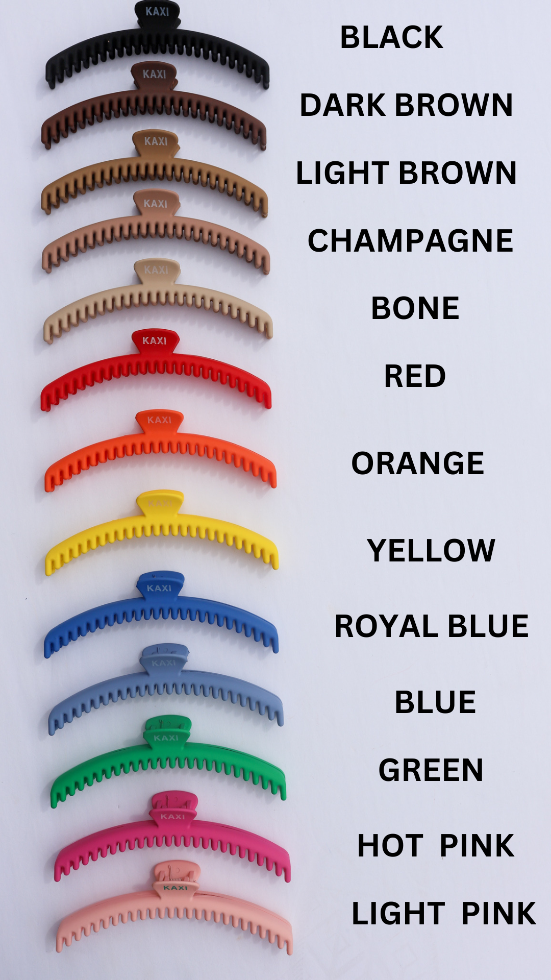 MATTE ORIGINAL HOLD EVERYTHING CLAW (21 COLORS): LIGHT PINK
