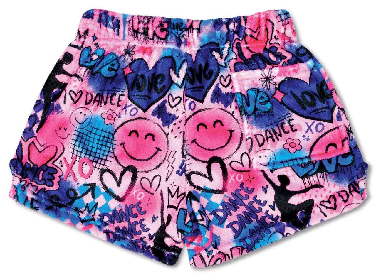 Corey Paige Dance Plush Shorts-S
