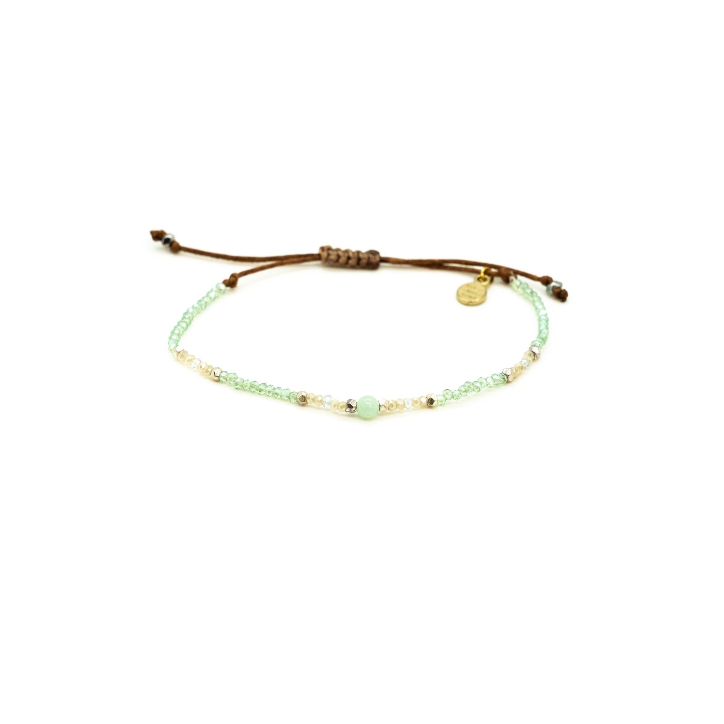 "Quiet the Mind and the Soul will Speak" Goddess Bracelet