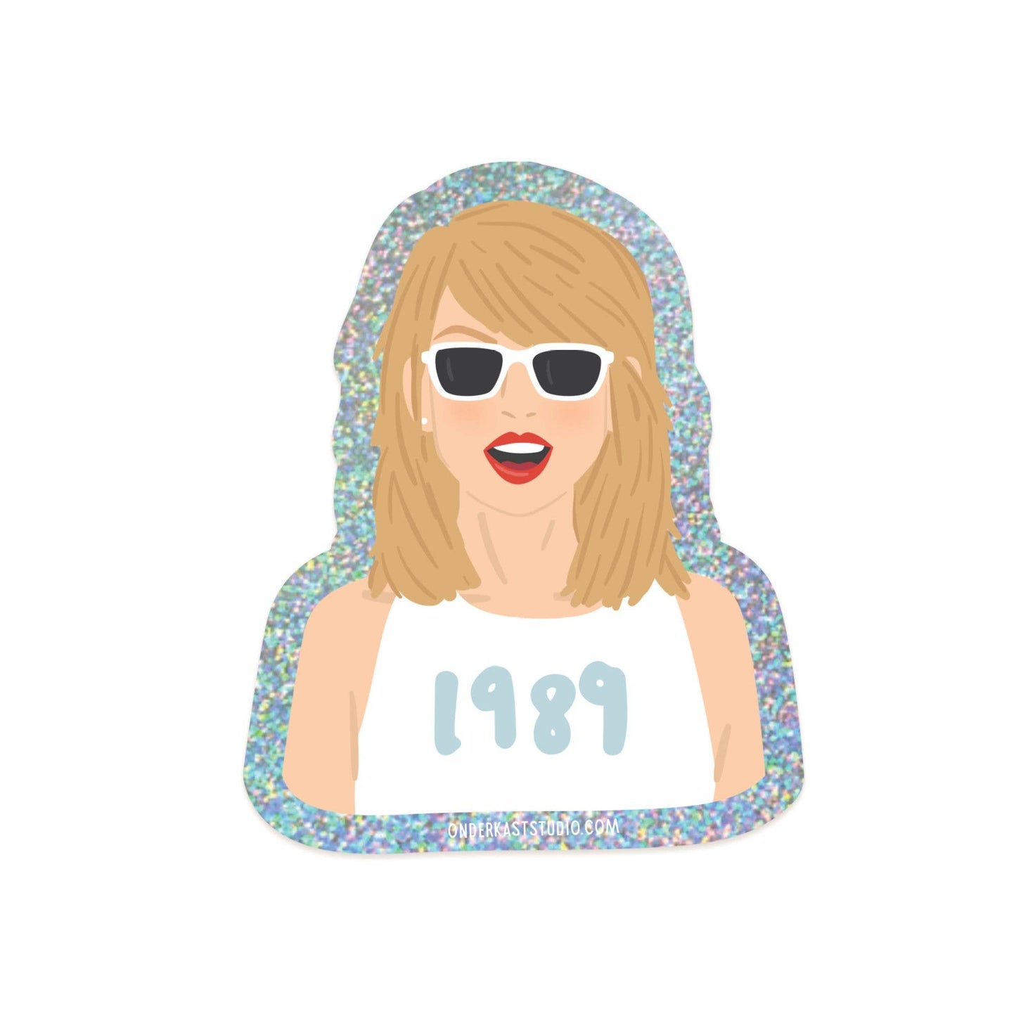 TS 1989 Glitter Sticker