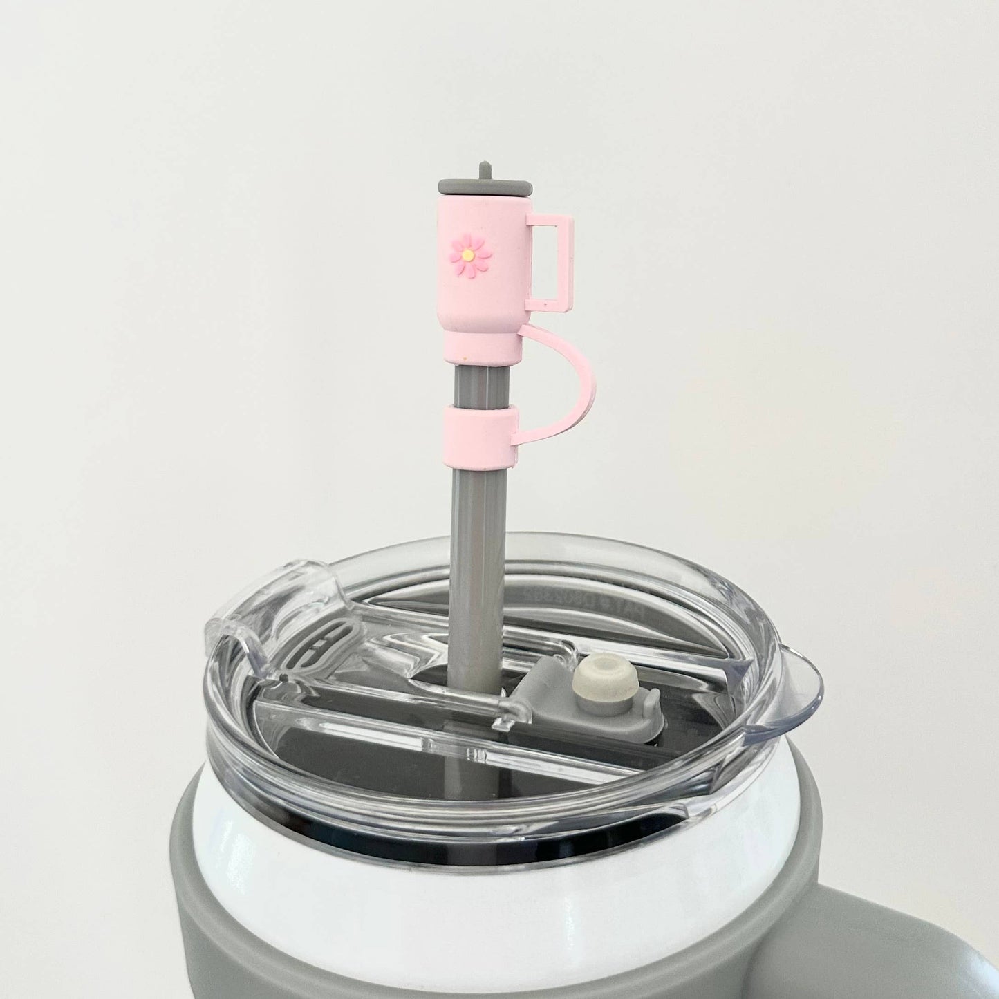 Straw Cover Cup 10mm Light Pink