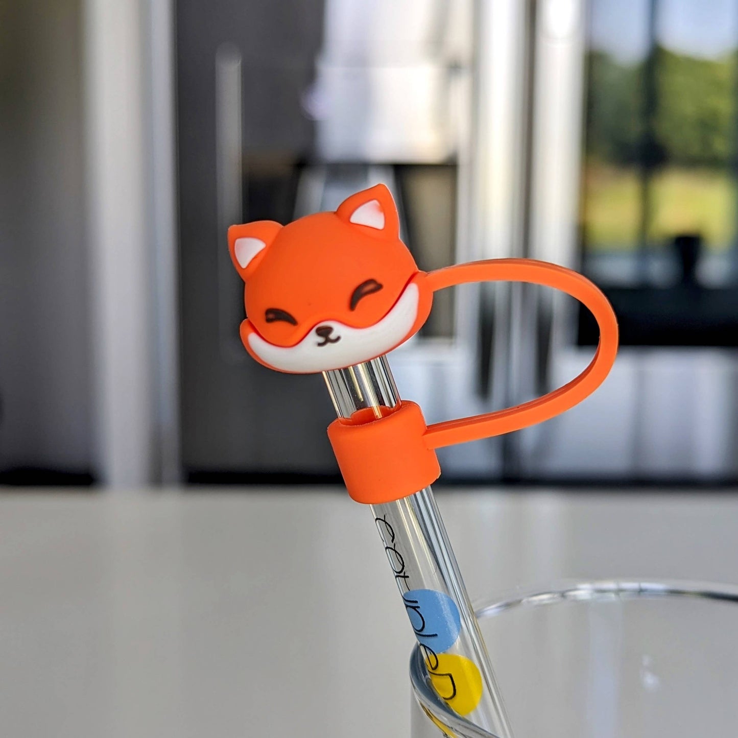 Straw Covers - Cute Animals | Fox