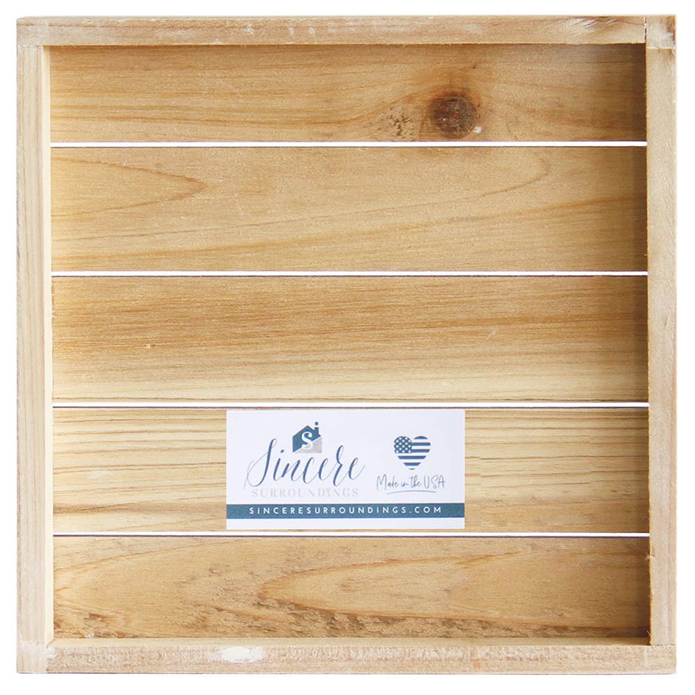 Ducks Not In Row - Perfect Pallet Petites: 6" x 6" x 1"