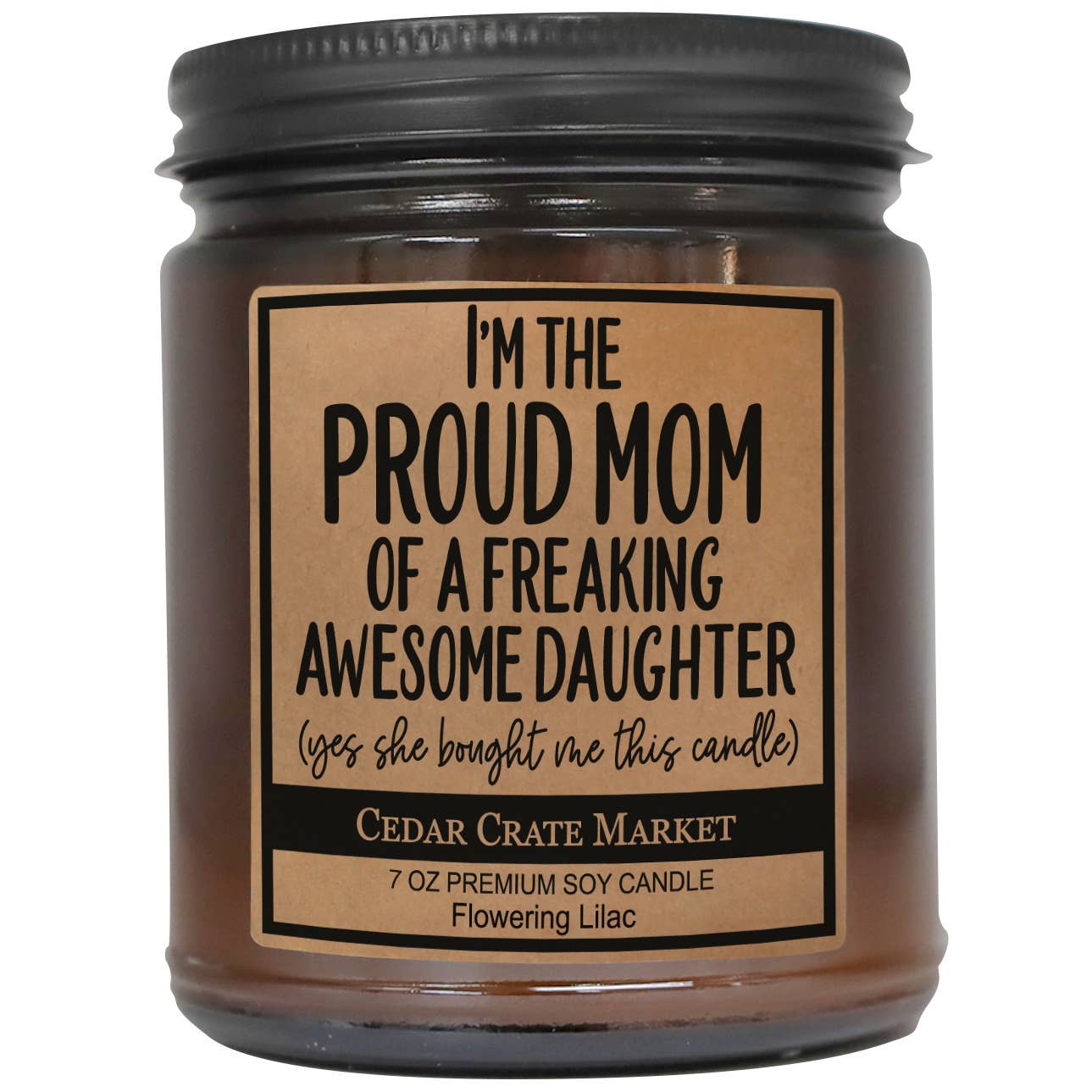 Funny Candles for Mom | Proud Mom Of An Awesome Daughter