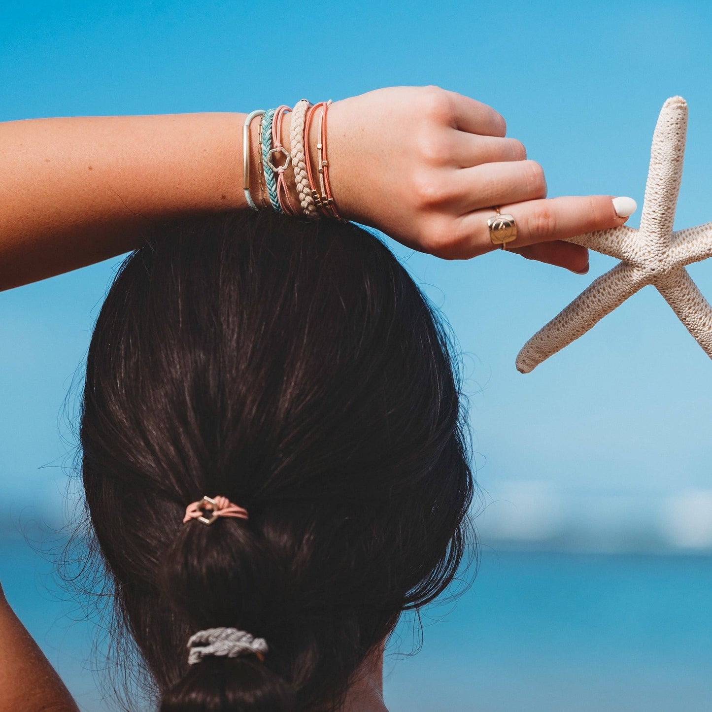 Live Hair Tie Bracelets: Medium