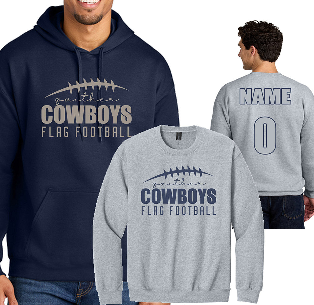 Gaither Flag Football Hoodie/Crewneck