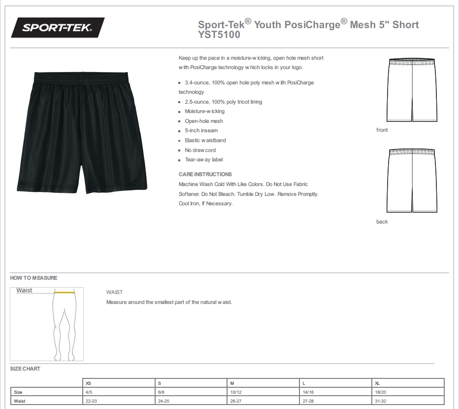 Mens Mesh Shorts