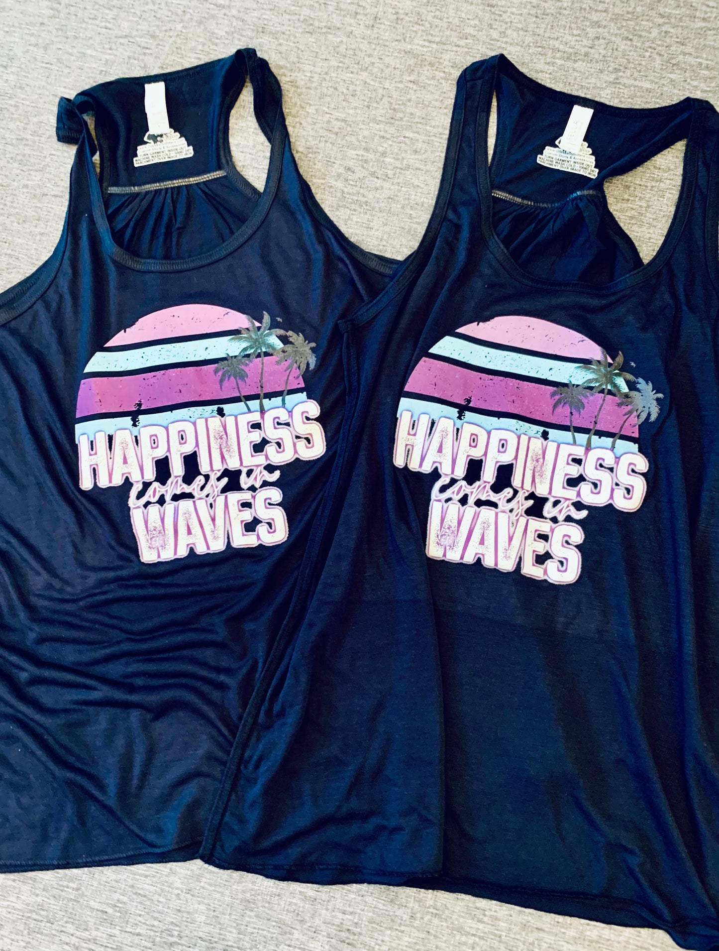 Happiness Comes In Waves