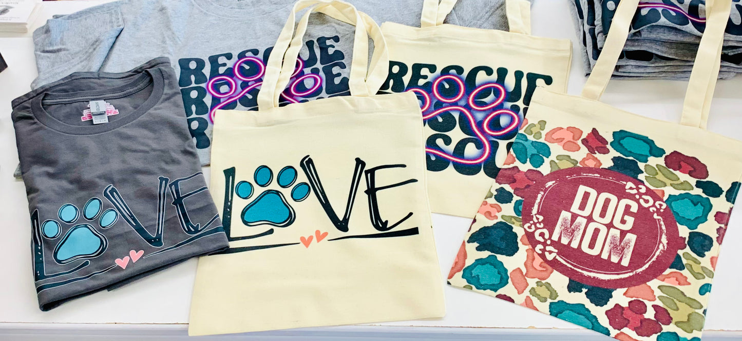 Pet Love Tote Bag