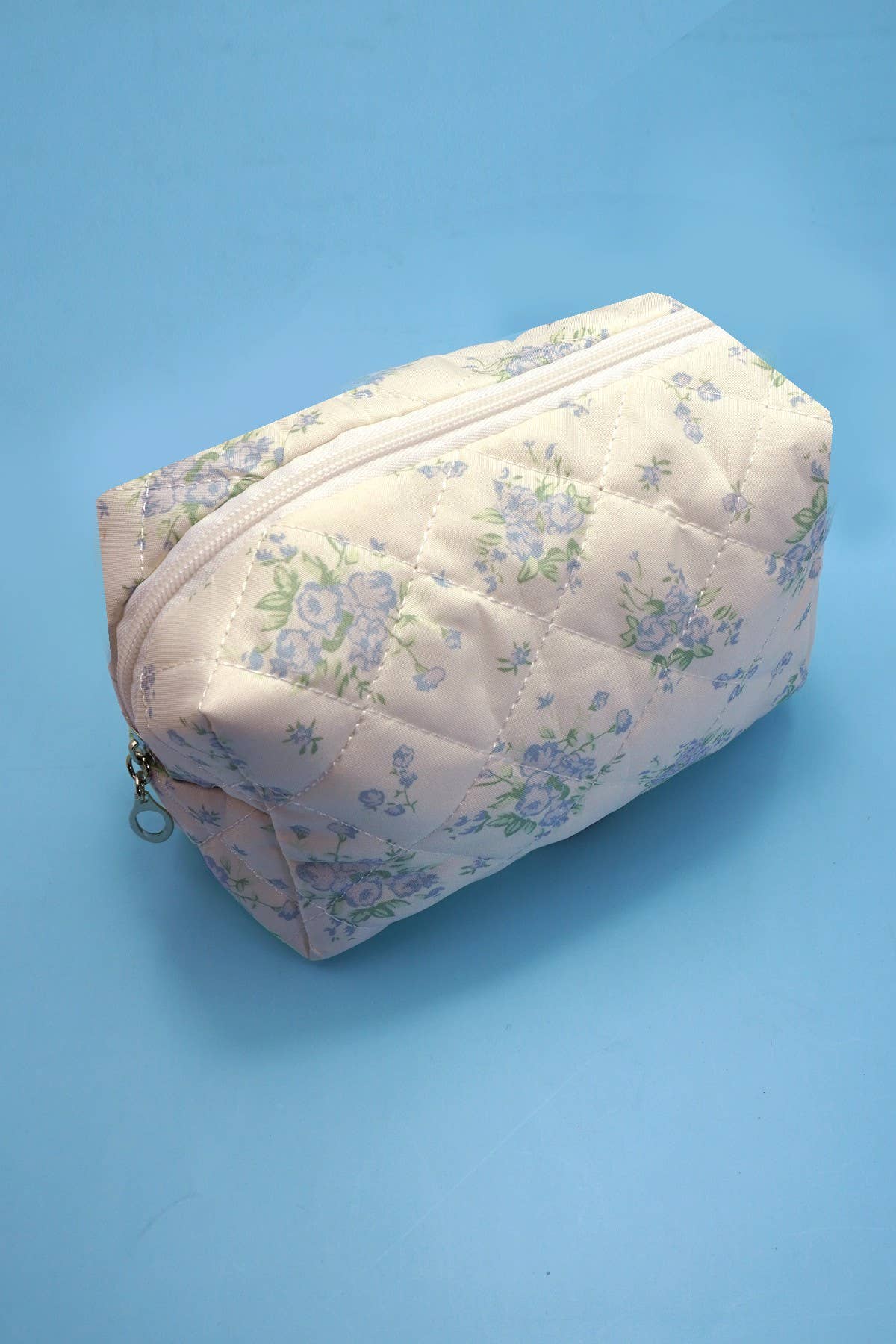 FLORAL TOILE PATTERN MAKEUP COSMETIC POUCH BAG | 40P562: D