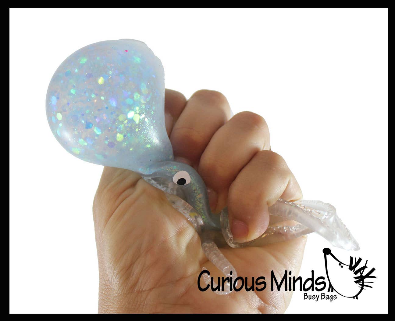 1 Gooey Gel Filled Octopus Fidget Stress Toy - Soft Squishy