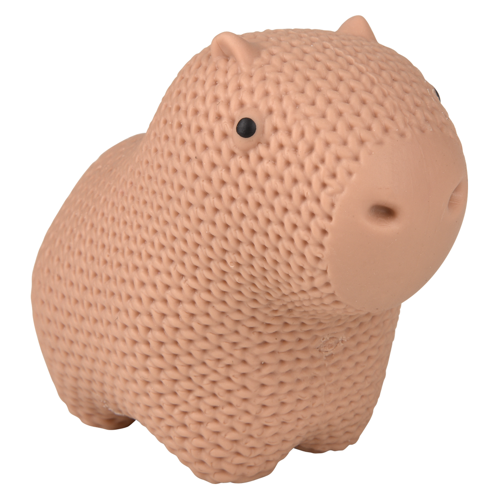 MARSHMALLOW CROCHET CAPYBARA 3.5"