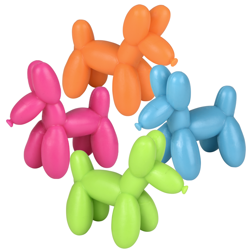 (T) 3.5" STRETCHY AND SQUISH BALLOON DOG