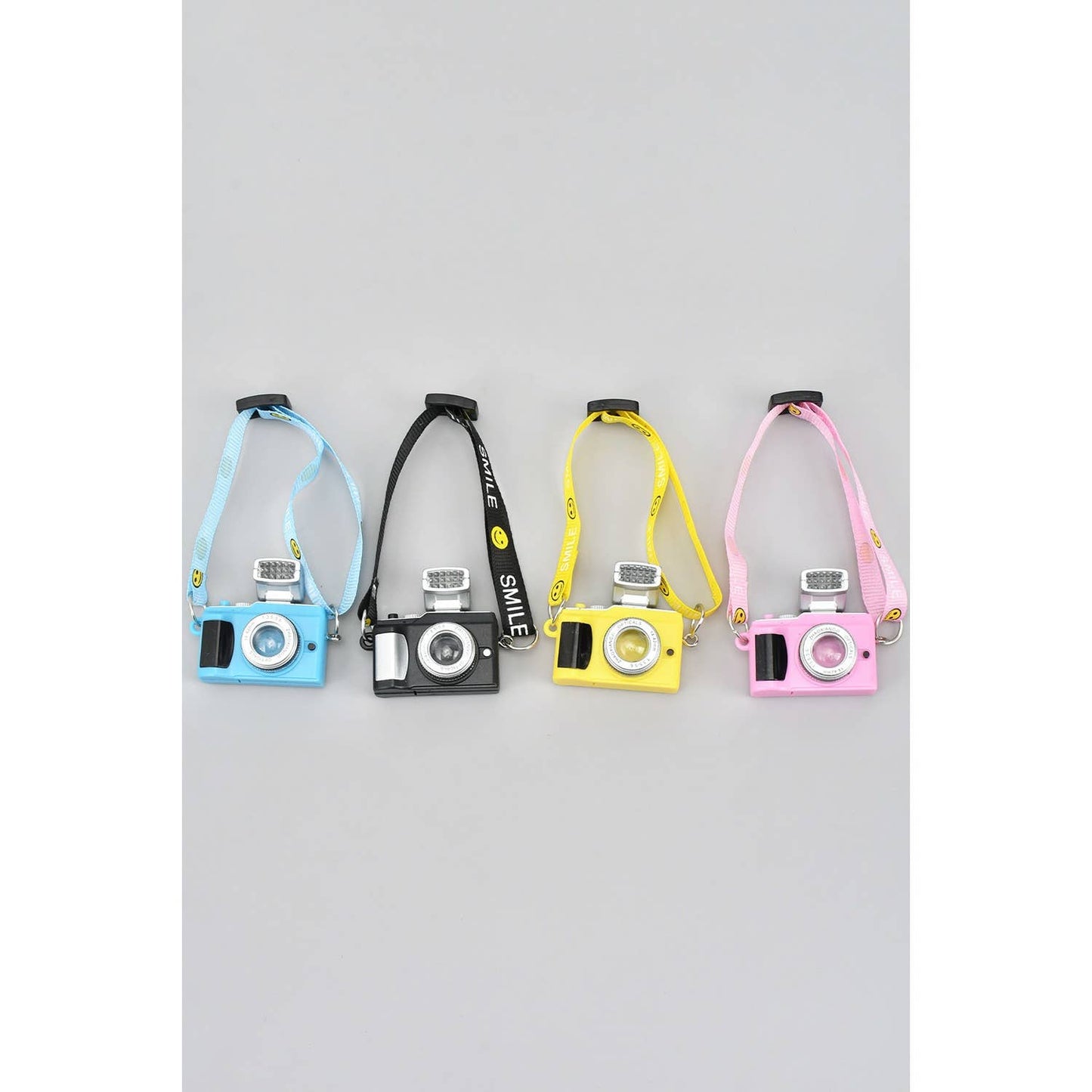 WORKING FLASH CAMERA LABUBU ACCESSORY: BLUE / 1 SIZE