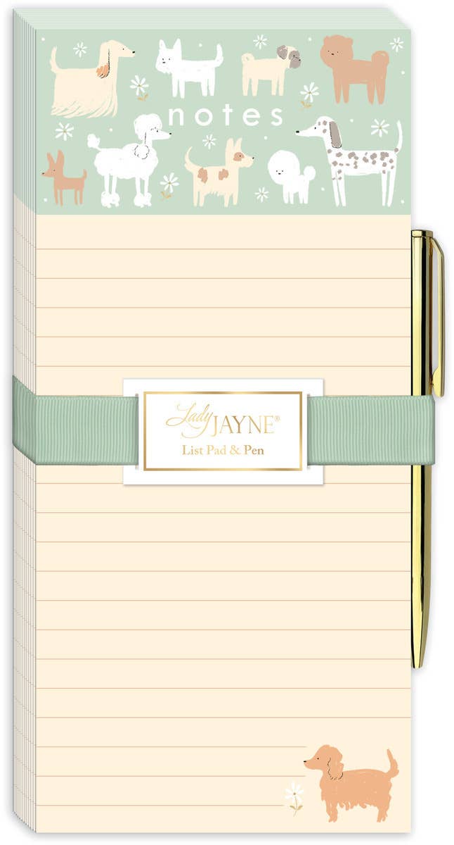 MINT PETS MAGNETIC LISTPAD WITH PEN