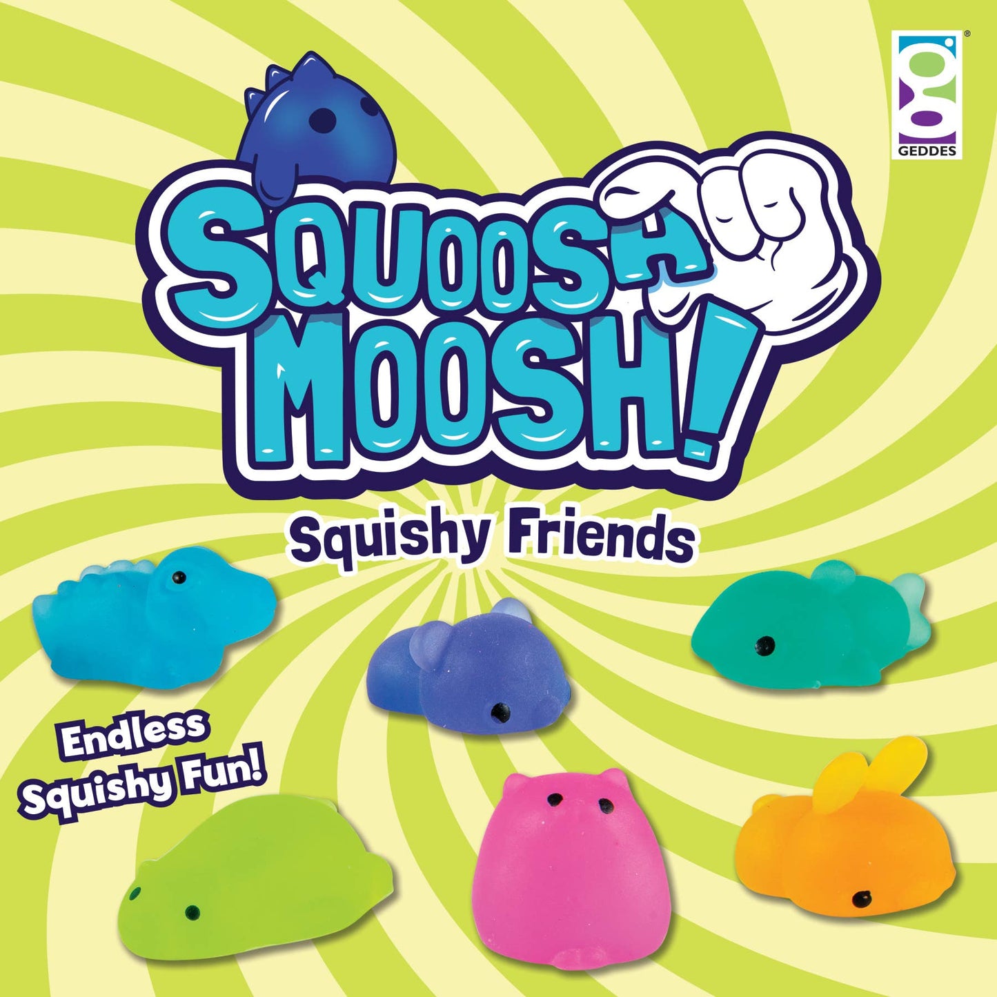 SQUOOSH MOOSH SQUISHY FRIENDS TOY 48/TUB