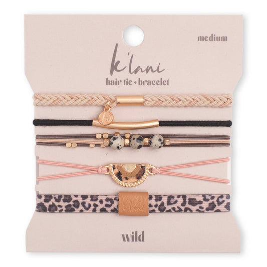 Wild Hair Tie Bracelets: Medium