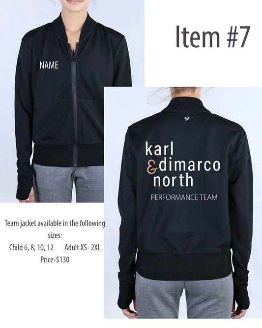 Karl & DiMarco North Performance Team Jacket.