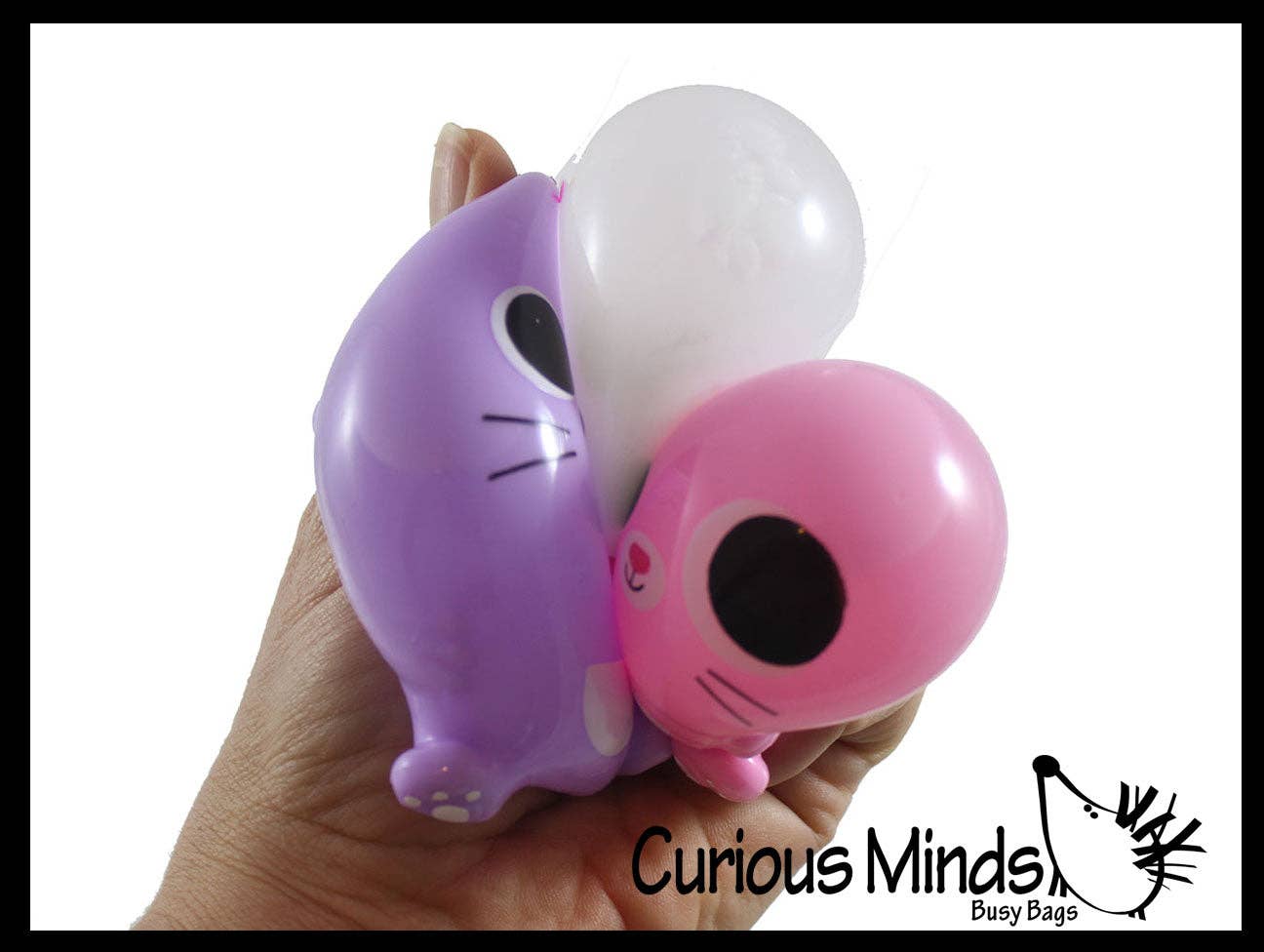 1 Bunny Splat Ball - Water Filled Splat Stress Ball  Easter