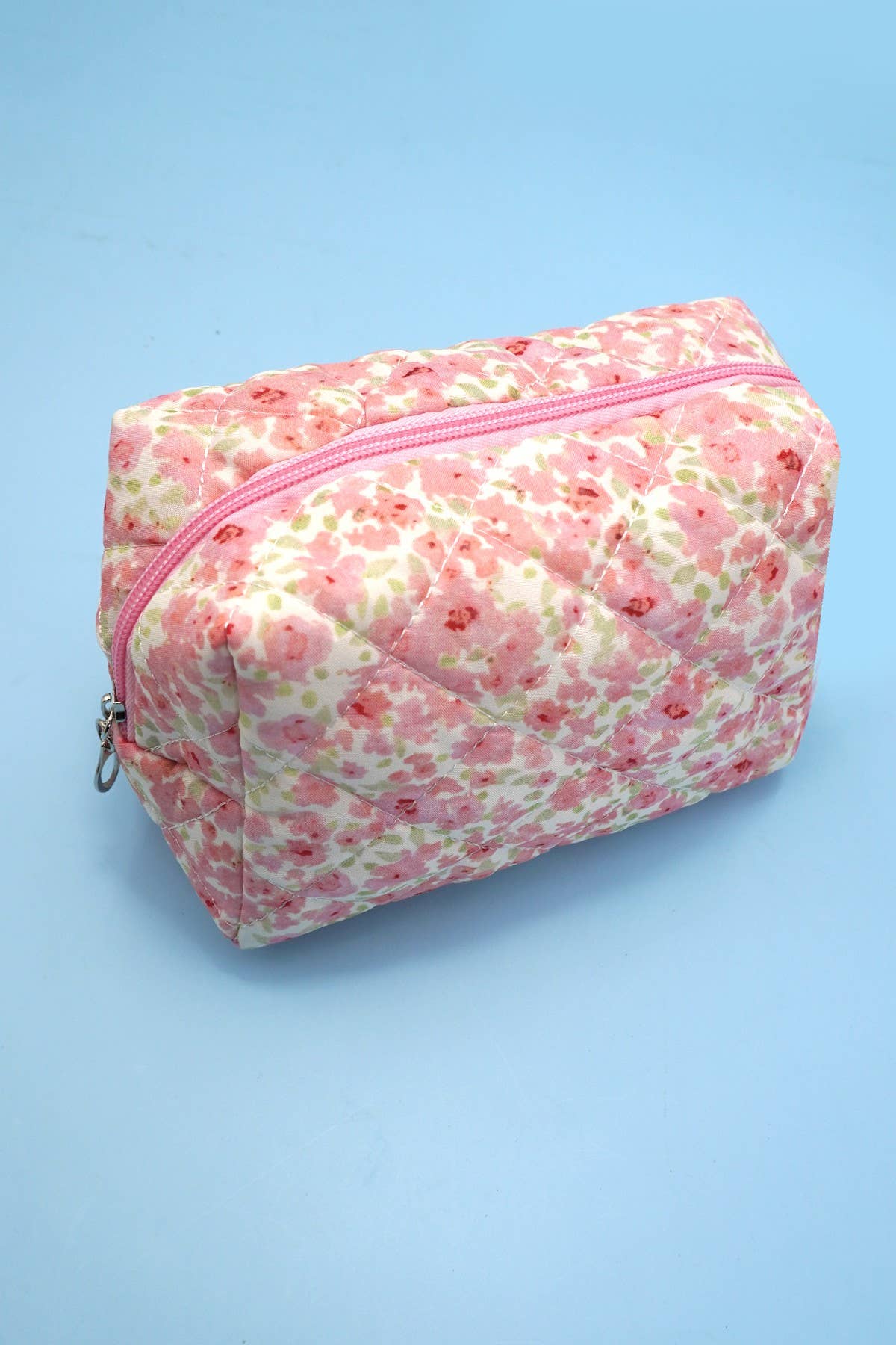FLORAL TOILE PATTERN MAKEUP COSMETIC POUCH BAG | 40P562: D