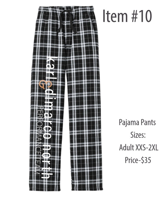 Karl & DiMarco North Womens Flannel Pant