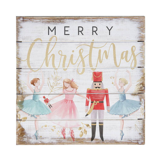 Merry Christmas Nutcracker - Perfect Pallet Petites: 6" x 6"