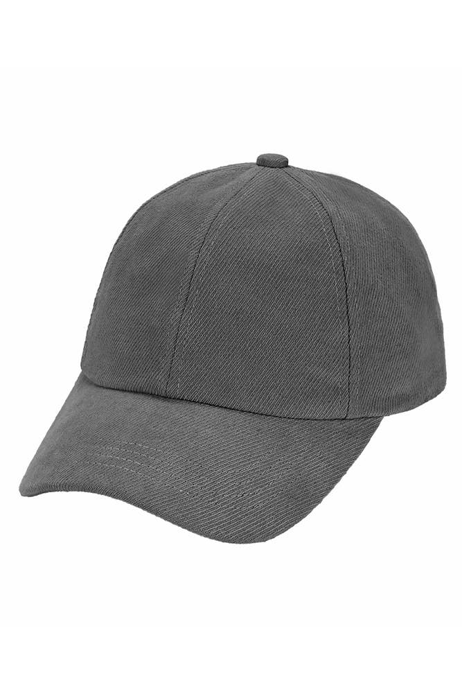 C.C Brushed Twill Baseball Cap: Dusty Rose