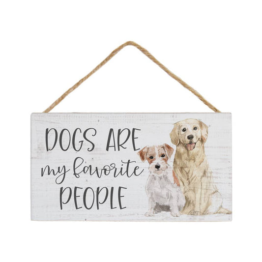 Dogs Are My Favorite People - Petite Hanging Accents