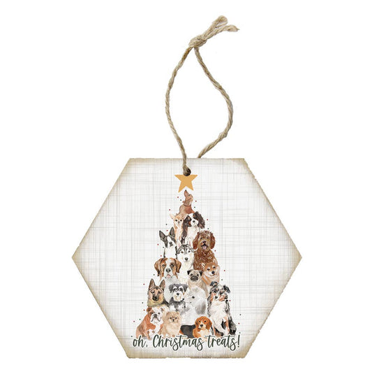 Christmas Treats - Honeycomb Ornaments